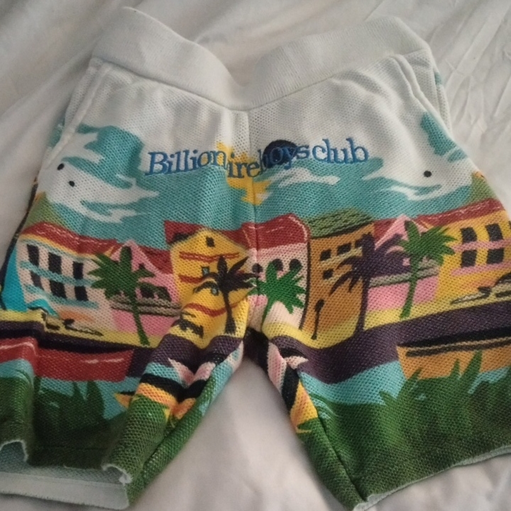 Billionaire Boys Club Tropical Print Kids Shorts